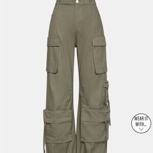 Steve Madden Khaki Zippered Pants